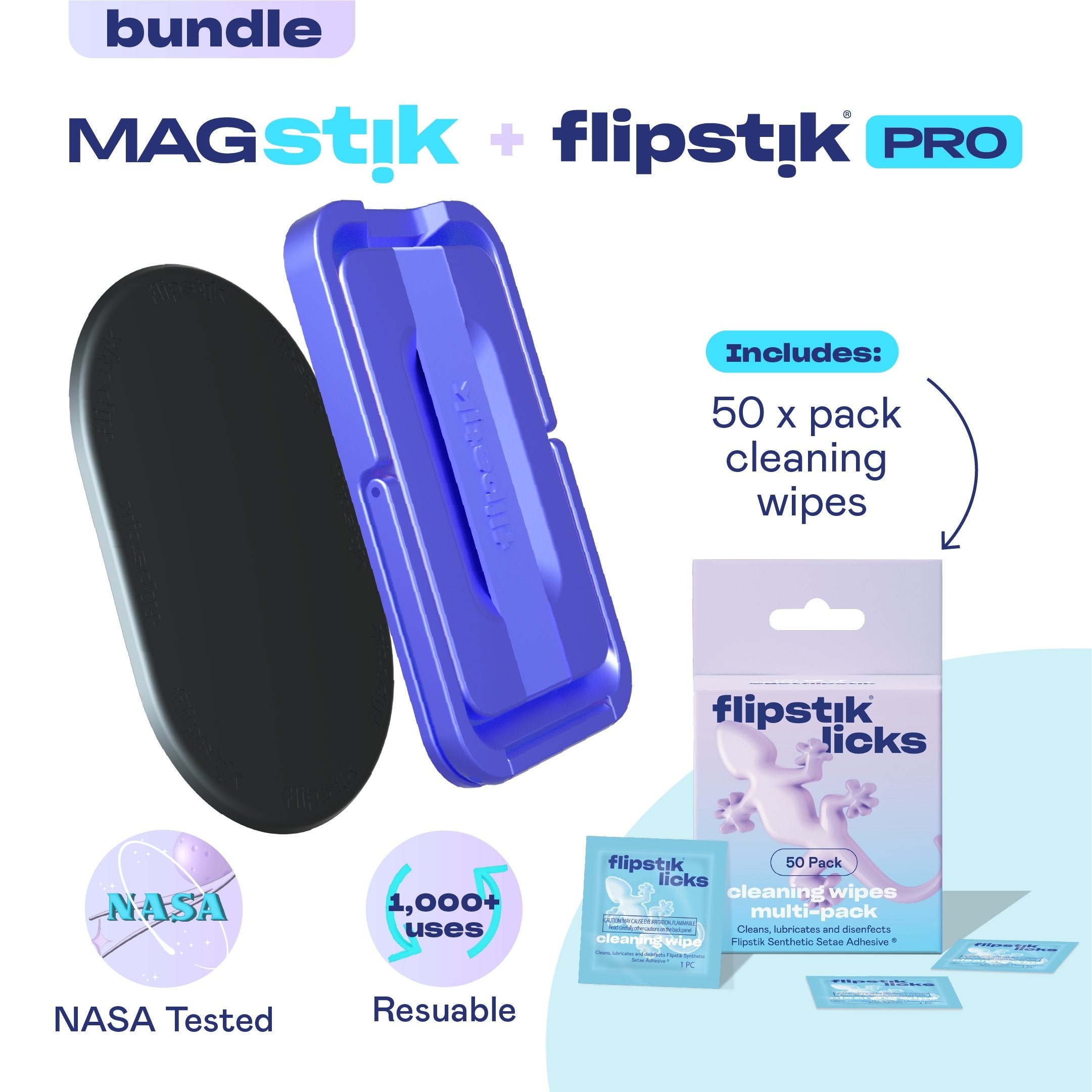 Flipstik Pro: MagSafe Bundle - Very Peri - Flipstik Pro: MagSafe Bundle - PROBUNDVP